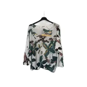 Cozy Italian Knit Sweater – One Size Fits All”