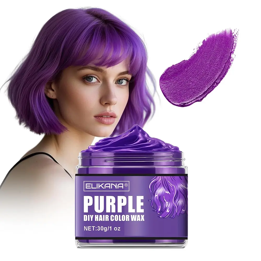 temporary hair dye wax, Hair Coloring, Hair Dyeing, Easy Washable Colorant for Cosplay & Parties, Perfect for Christmas, Halloween, and Costume Events.