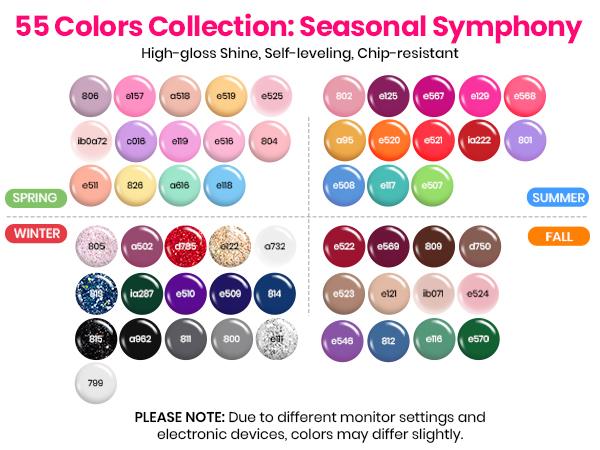 Beetles Gel Nail Polish Kit with U V Light Gel Polish Nail Set Manicure Tools Soak Off All Season Gel Nail Kit Cutics DIY Gift for Women