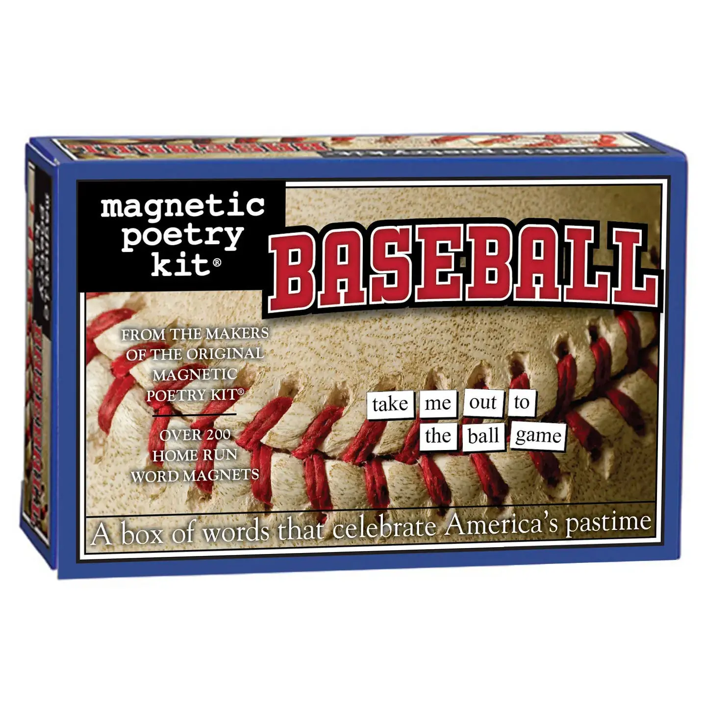 Everything Baseball Sports Gift - Baseball Magnetic Poetry Kit
