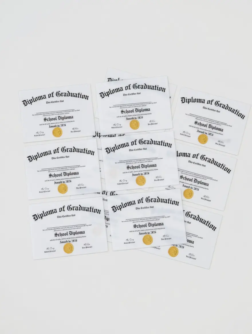 Graduation 2026 Standard Edible Diplomas