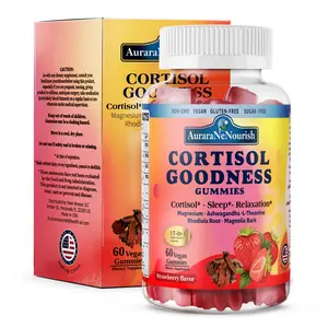 Cortisol Supplement Gummies,17-in-1 Cortisol Detox,Female Hormone Balanced for Women, Mood Focus, Sleep Support