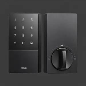 Aqara Smart Lock U100 – Fingerprint Keyless Entry, Apple Home Key, Touchscreen Keypad, Bluetooth Deadbolt, IP65 Weatherproof, Works with HomeKit/Alexa/Google/IFTTT