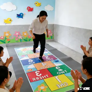 Outdoor Sensory Integration Game Mat, Waterproof Durable Kids Play Pad, Family Fun Team Building Toy, Ideal for Parties & Holidays