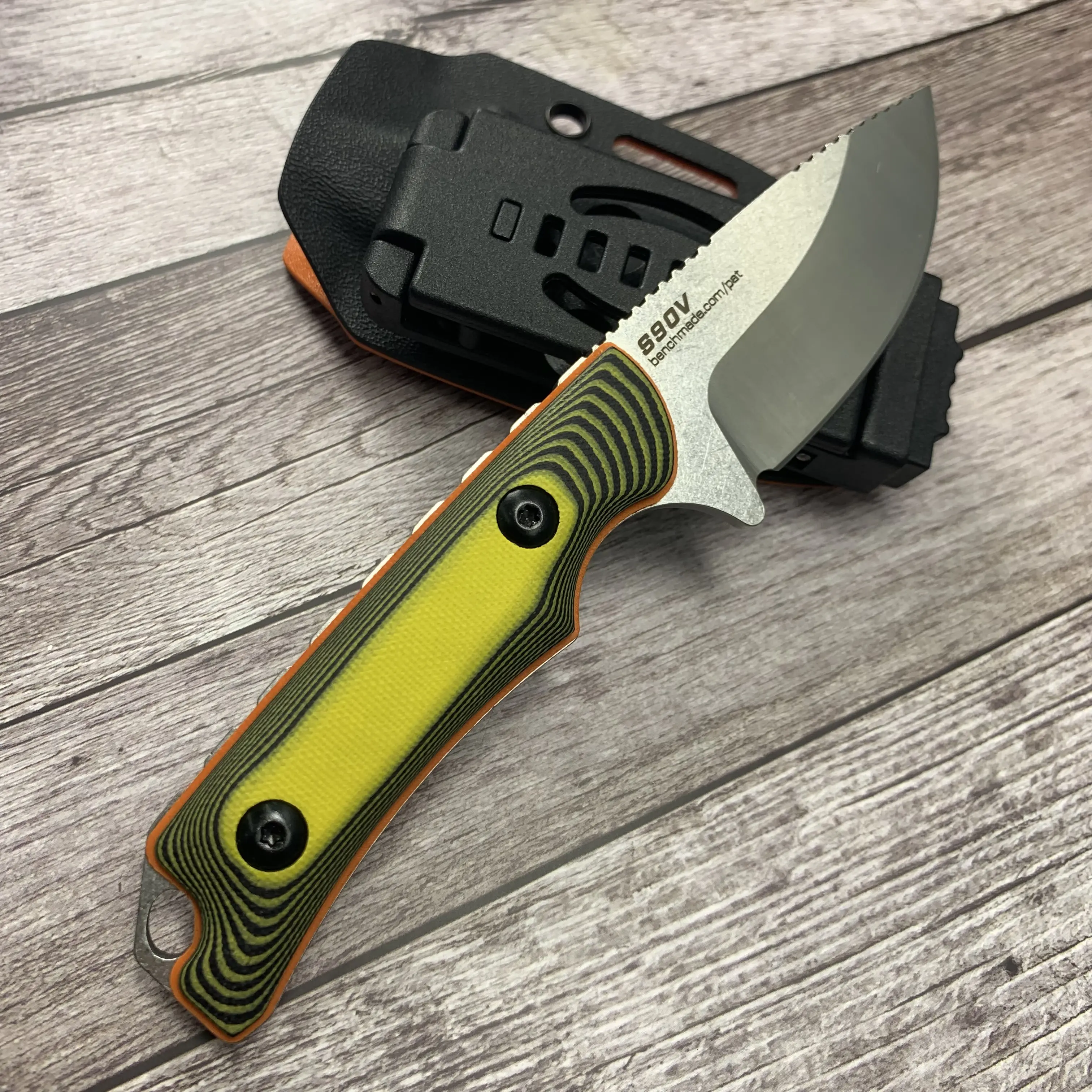 Fixed Blade Knife G10 Handle Outdoor Camping Hunting Survival with Kydex Sheath Lightweight for camping, hiking, fishing, travel, daily tasks & outdoor use. Perfect holiday gift for men or emergency tool.