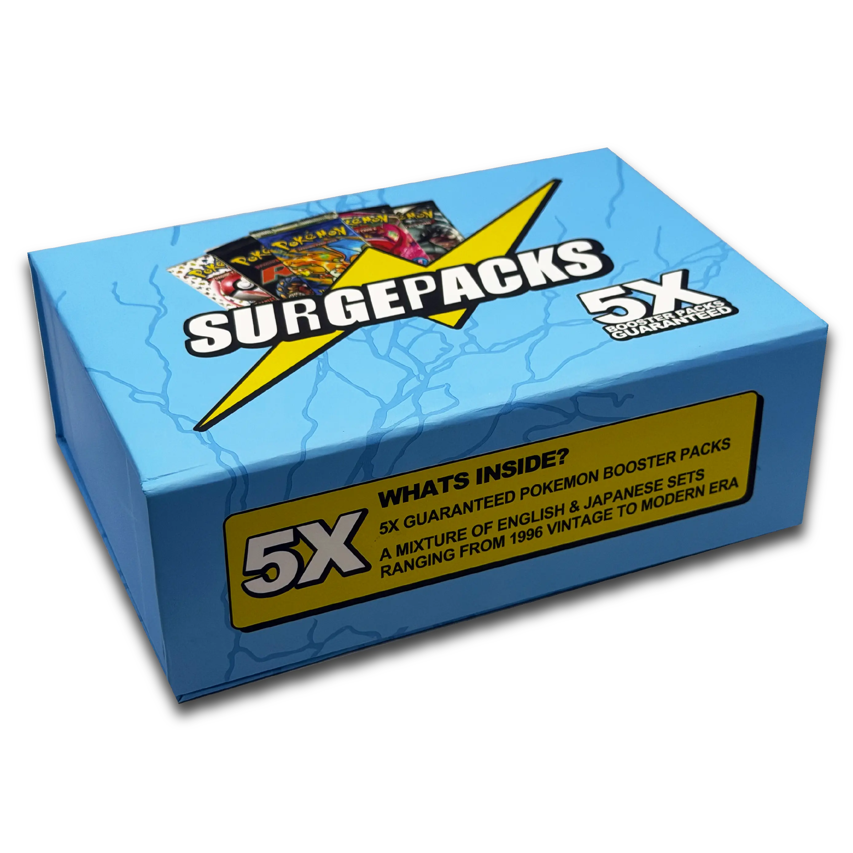 Surge Packs : 5x Guaranteed Booster Packs (1996 - Modern)