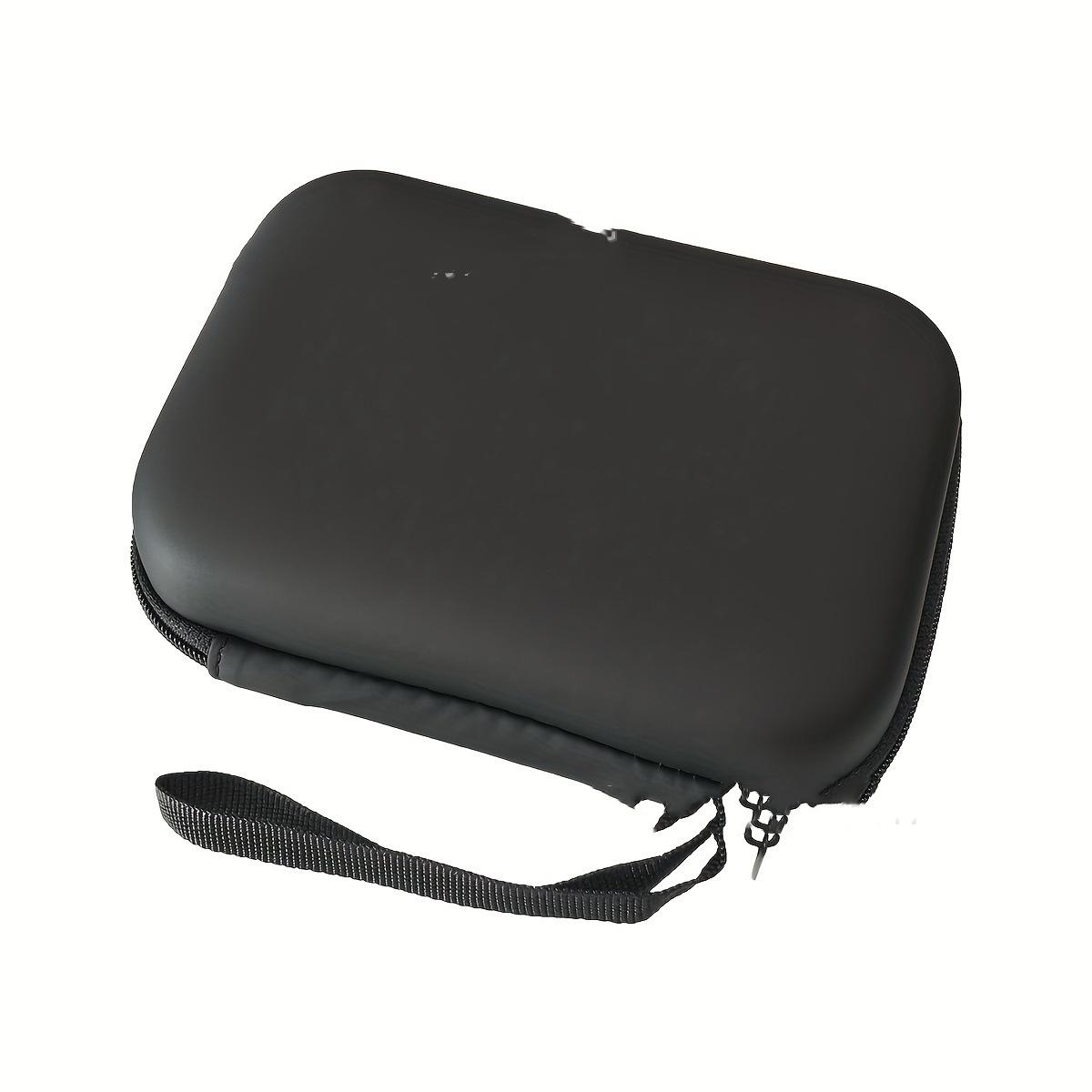 RetroGuard Mini PSP Storage Bag - Durable PU Exterior Case With Carry Handle For Portable Gaming