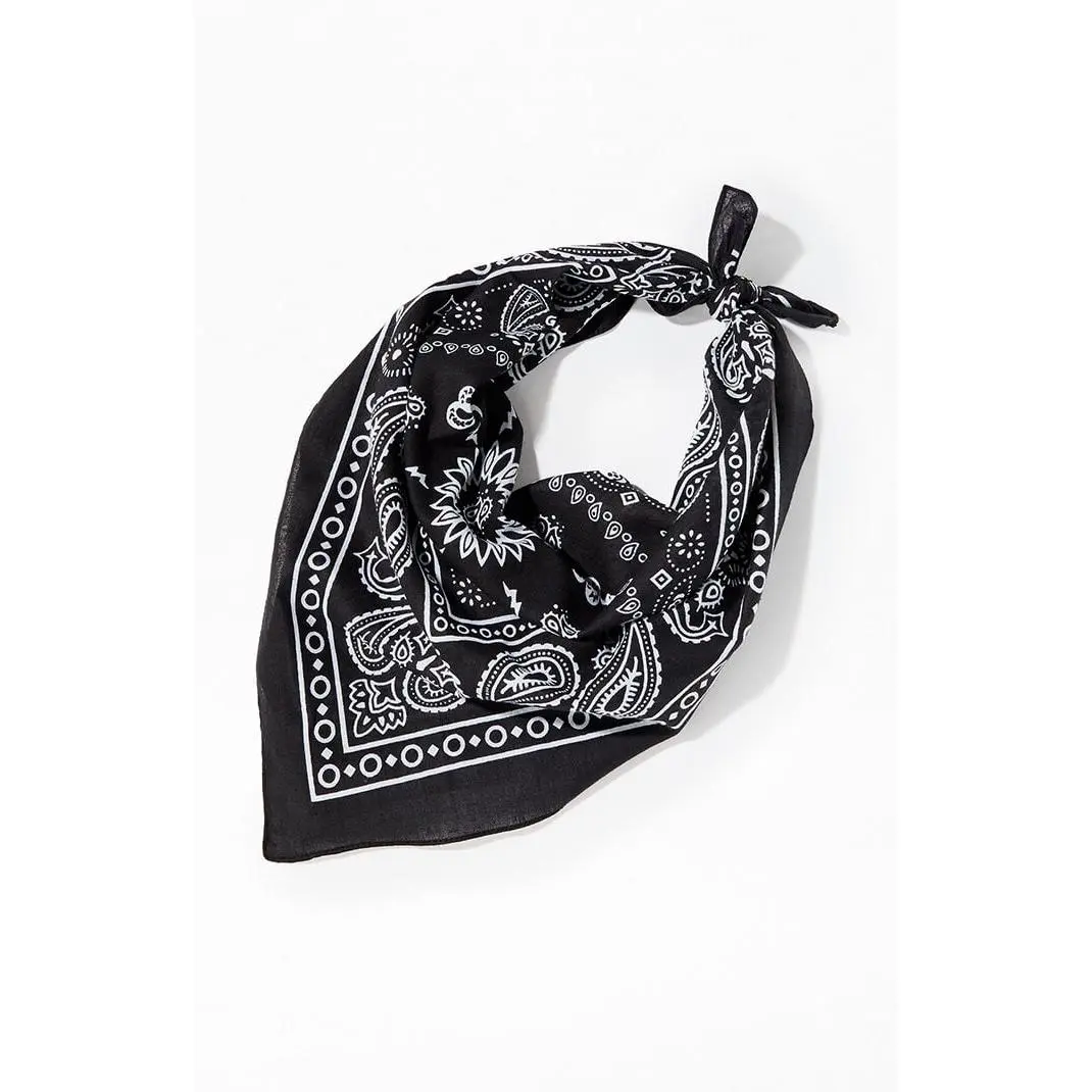 Pacsun Men's Black Classic Bandana