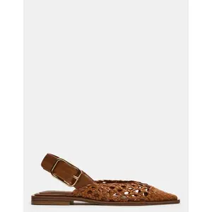 Steve Madden SHAY WOVEN COGNAC