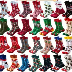 Christmas Socks Variety Pack! One Size- Adult 5ct Festive