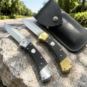 Model 112 portable folding multi-function knife with a safety lock design, ideal for home, kitchen, office, and everyday use; kitchen knives.