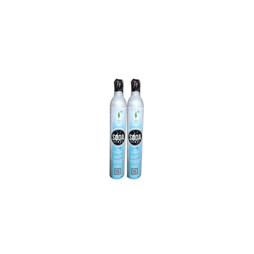 Soda Sense 60L CO₂ Cylinder Refills – 2 Pack