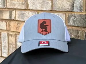 Mikey Pennant Leather Patch Hat- Richardson 110 Fitted Trucker w/ R-Flex