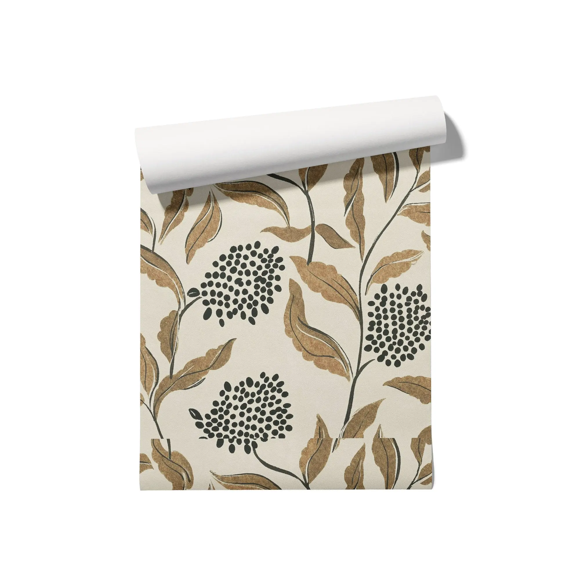 Self-Adhesive Flower Peel-and-Stick Temporary Wallpaper Roll - 30 ft (h) x 19 in (w), Renter-Friendly, Non-Pasted, Seamless Repeat, Ideal for Accent Walls, Bedrooms, Home/Office Wall Decor
