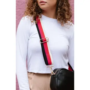 Rynn Striped Adjustable Bag Strap