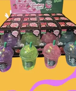 Pink Drink Squishy Better than Nice Cube – Sugar Filled Slow Rise Sensory Toy