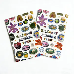 Girls' Generation Sticker Set with 1260+ High-Quality Decorative Stickers, DIY Journal Stickers, Diary Sticker for Customization and Scrapbooking, Sticker Packs