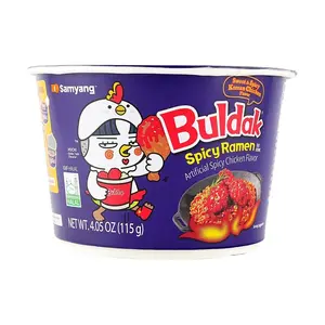 Samyang Buldak Korean Spicy Chicken Flavor Ramen Big Bowl 115g - Sweet & Spicy Halal Certified