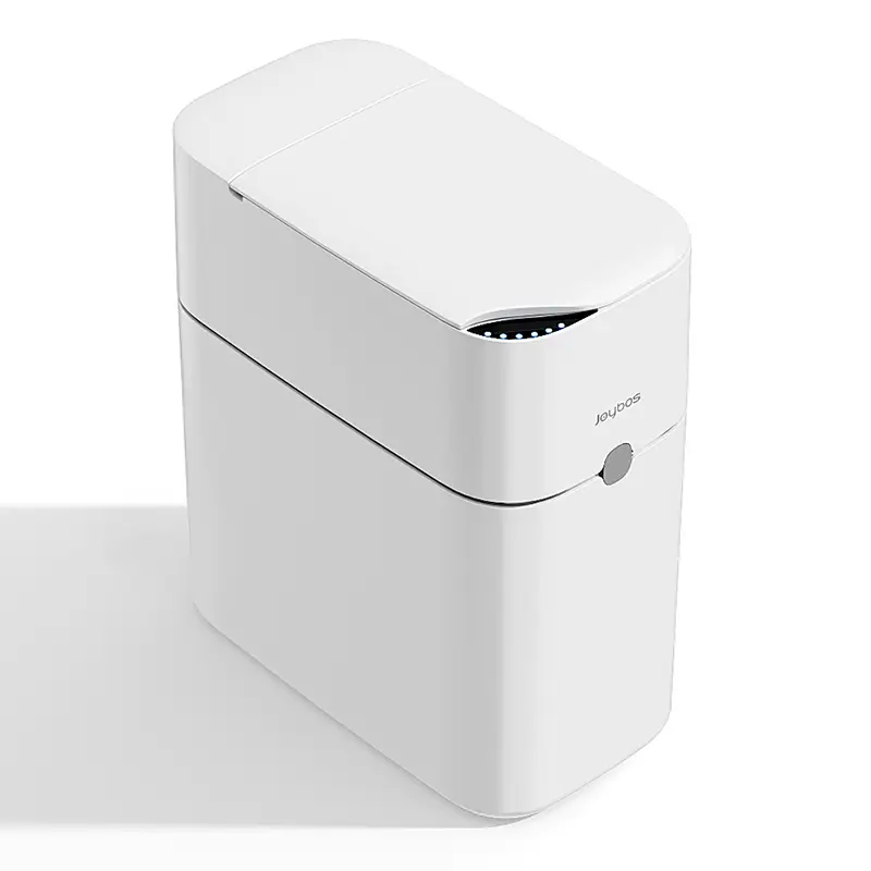 Auto Trash Can, Touch Free,with Lid, Waterproof Trash Bins,can Isolate Odors,Saving Space,Auto suction Bagging,for Kitchen、Bathroom、Bedroom、Office etc. Rectangular Sensor Bin
