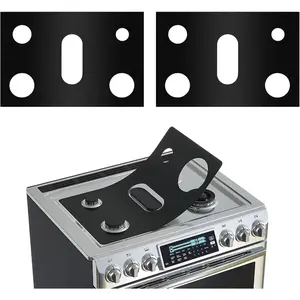 Stove Top Covers for Gas Burners,2 Pack Stove Guard Stove Covers,Non-Stick Stove Protectors for Gas Stove Top,Reusable, Easy to Clean Gas Stove Burner Liners for Gas Stove Range