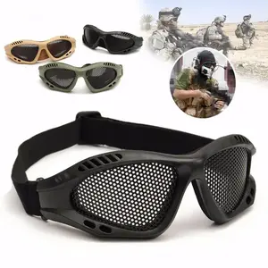 Outdoor Impact Resistance Iron Net Goggles Eye Mask Special Forces CS Tactical Goggles No. CS Field Training
