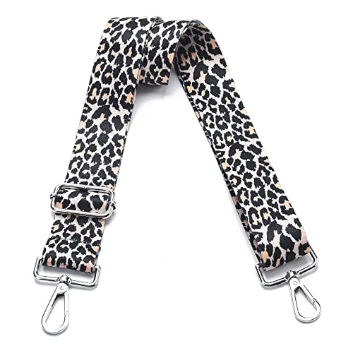 Silver Hardware pattern leopard Print 00