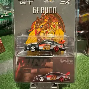 Mini GT 1:64 Nissan LB-Super Silhouette S15 SILVIA “Garuda” MINI GT x MIZU Diecast