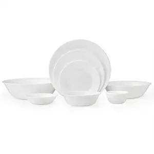 Corelle® Winter Frost White 50-piece Dinnerware Set, Service for 8, EXCLUSIVE