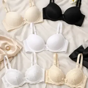 6-Piece Bra Set – Size 30A (Cream • Black • White)   Upgrade your essentials with this elegant 6-piece bra set, designed specifically for Size 30A. Perfect everyday comfort with a smooth, flatterie fit.  ️ Soft & breathable fabric ️ Comfortable supp