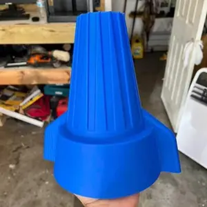 3D Printed Wire Nut - Customizable Articulating Design for Electricians 9.5 & 5 Inches Decorative Tool