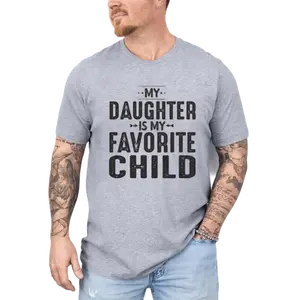 My Daughter Is My Favorite Child, Favorite Daughter T Shirt, Gift From Daughter, Fathers Day Tshirt, Dad Gift, Unisex Short Sleeve Tee, Casual Clothing