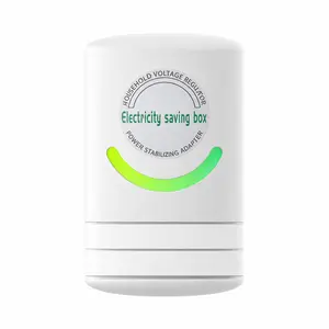 4-Pack Home Energy Saver — A Wall-Plug Power Stabilizer featuring a flame-retardant design, suitable for home and office appliances, and compatible with a wide range of devices including refrigerators and air conditioners.