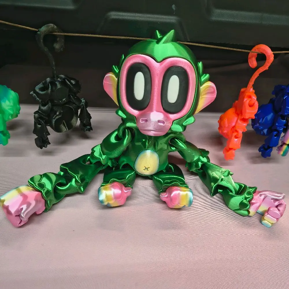 Blob Monkeys Medium Large and Jumbo Collectible Figures with Vibrant Colors and Unique Designs for Kids and Collectors