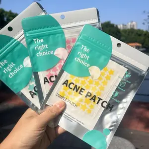 Natural - Infused Cute - Shaped Acne Patches for Skin Revitalization