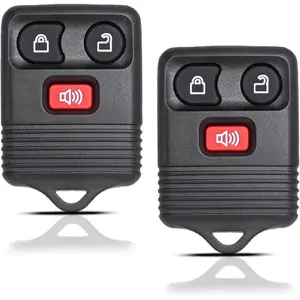 New Upgrade 2 Key Fob Remote Replacement Fits for 1998-2016 Ford F150 F250 F350 Ranger Escape Explorer Focus E150 Expedition,Mazda,Lincoln MKZ MKX CWTWB1U345 CWTWB1U33 Keyless Entry Remote Control