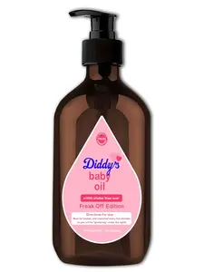 Hilarious Diddy's Freak Off Edition Baby Bottle 16fl.oz Bottle with Pump Lid Funny Pop Culture Bathroom Home Décor Gift