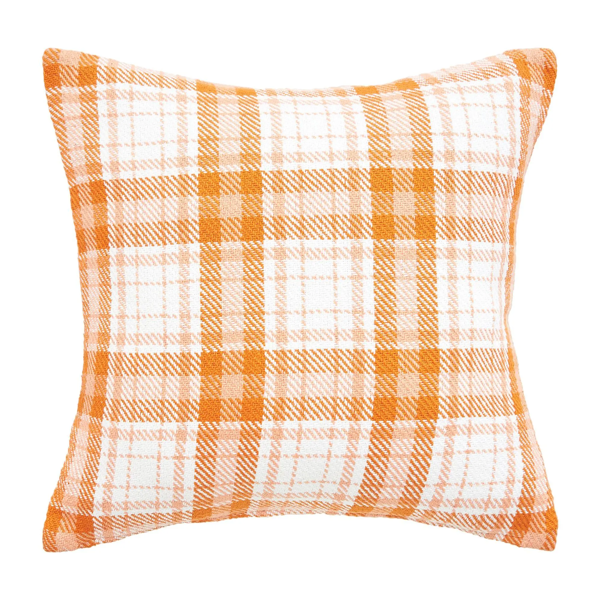 18" x 18" Hazel Plaid Pillow by Valerie