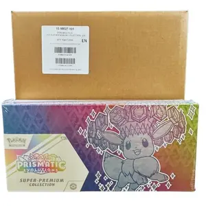 Pokemon TCG: Prismatic Evolutions Super Premum Collection SEALED CASE OF 4