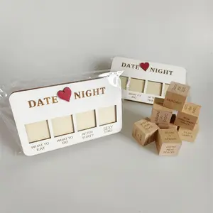 Date Night Dice Game, Durable 1 Set Couples Gift Ideas, Decision Dice for Girlfriend Boyfriend, Romantic Date Night Ideas for Anniversary Birthday