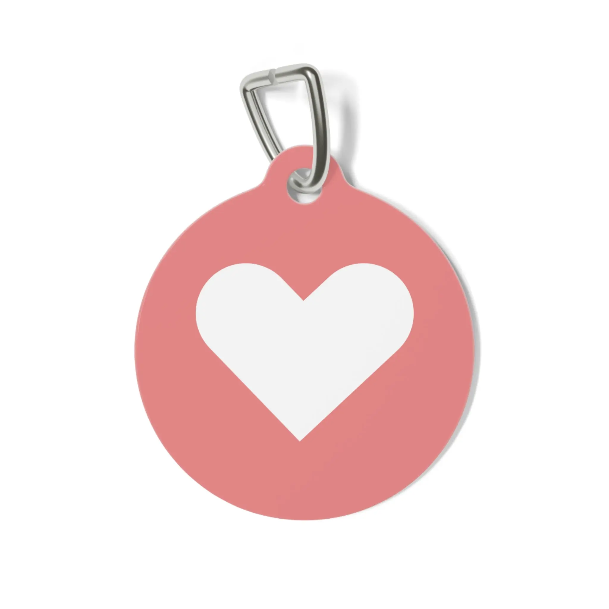 Pet Tag heart design