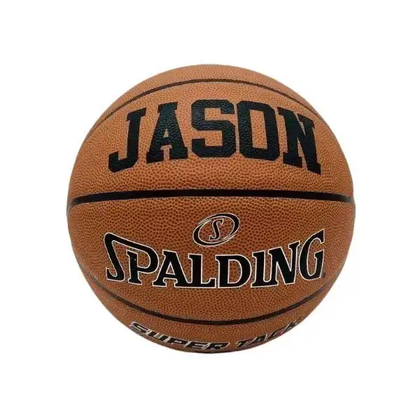 Customized Personalized Spalding Super Tack Pro Basketball Indoor Sizes 29.5" 28.5” or 27.5"