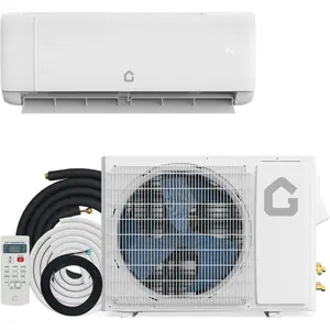 12000 BTU Mini Split Air Conditioner,22 SEER2 Ductless Inverter AC w/ 115V, Cool Up to 750 Sq. Ft with Heat Pump System, Compatible with Alexa, White