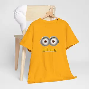 Minions T-Shirt Unisex – Funny Cartoon Graphic Tee, Cute Summer Outfit for Men & Women #minions #cartoonshirt #unisextee #summerstyle #streetwear #giftidea