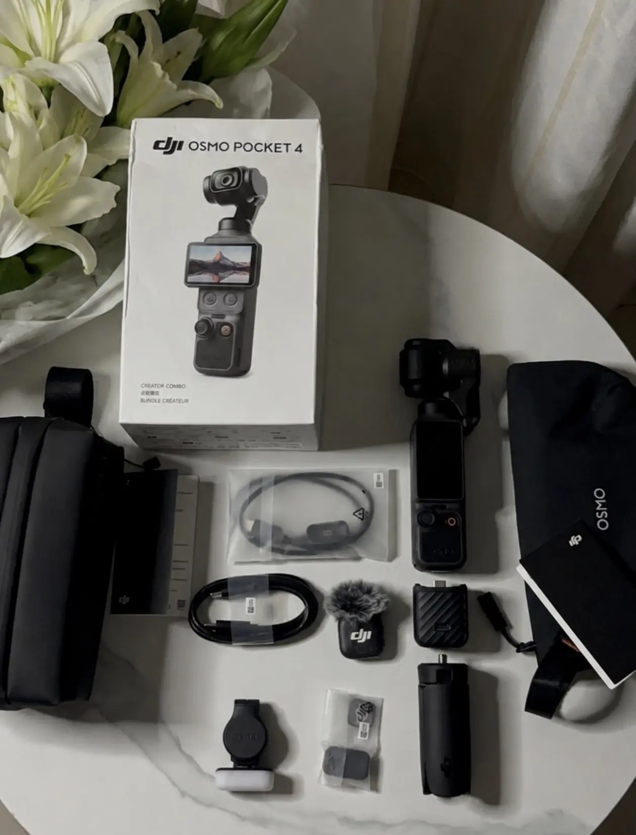 New Osmo Pocket 4 Creator Combo Sealed And Comes With All Accessories