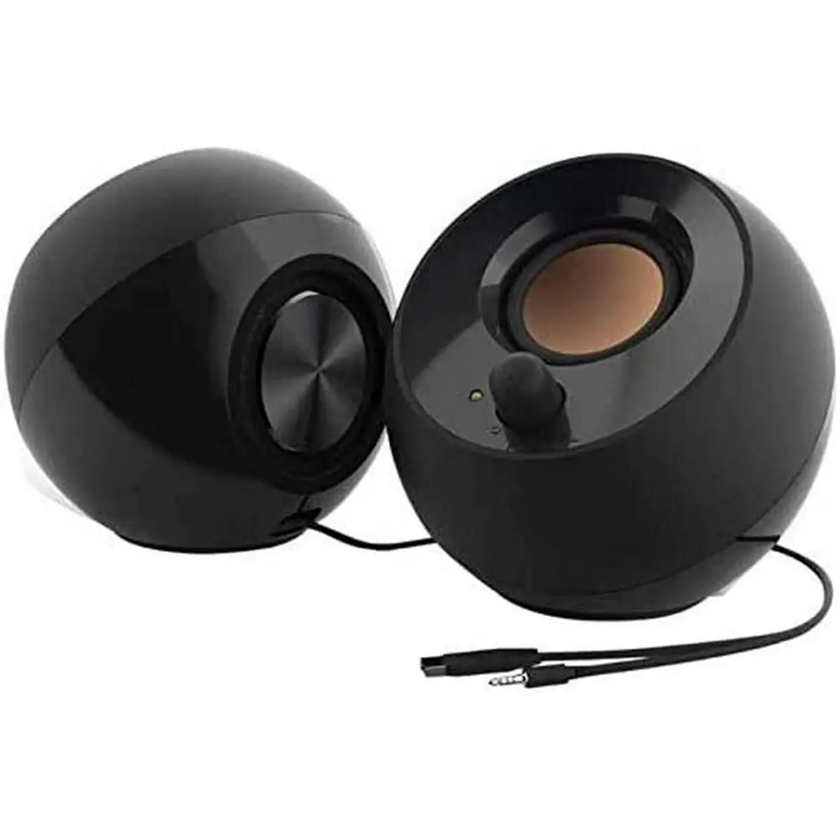 212 MAIN WW-R N Creative Pebble Portable Stereo Speakers - Black Audio Gadget System