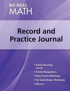 USED-BIG IDEAS MATH Algebra 1: Common Core Record & Practice Journal by Boswell Larson (Paperback)