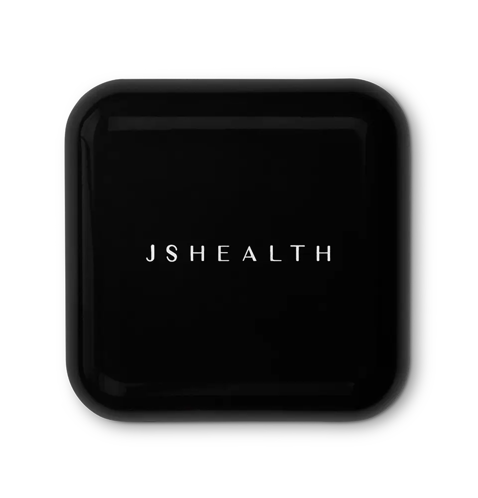 JSHealth Signature Pill Box - Compact, BPA-Free Daily Organizer for Supplements & Vitamins