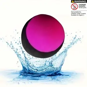 Water Bouncing Balls - floating balls, elastic beach balls - colorful, durable, soft and elastic, suitable for swimming pools, beaches and outdoor activities, swimming pool accessories | Fun swimming pool balls