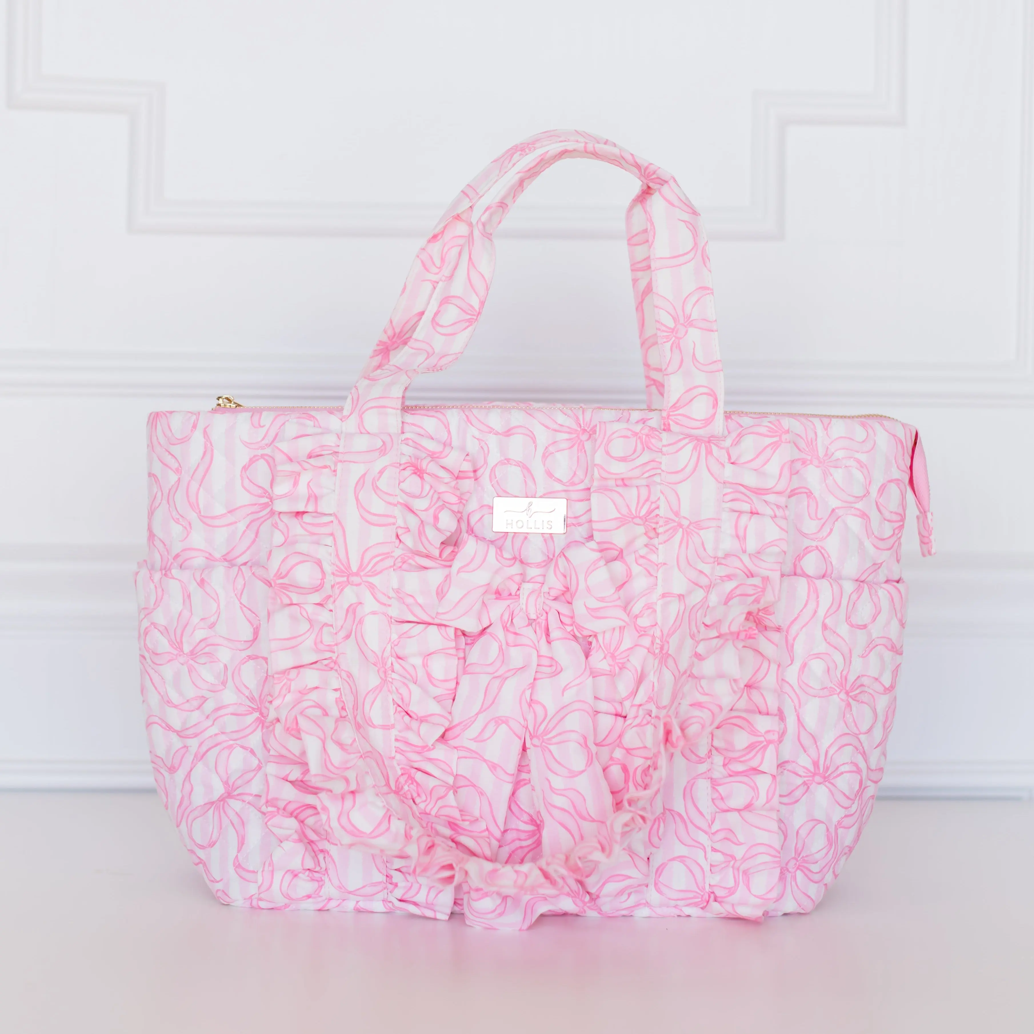 Quilted Coquette Diaper Bag Quilted Coquette Diaper Bag