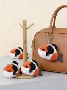 Lucky Koi Plush Keychain, Cute Fish Charm, Cartoon Gift, Suitable for Bags and Keys, Adorable Toy Accessory, Bag Charms, Bag Pendant Keychain, Trendy Cute Keychain, Keychain Kawaii